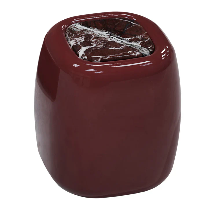 SECOLO | ERWIN SMALL ROSSO LEVANTO MARBLE COFFEE TABLE | $7,300 - Image 1