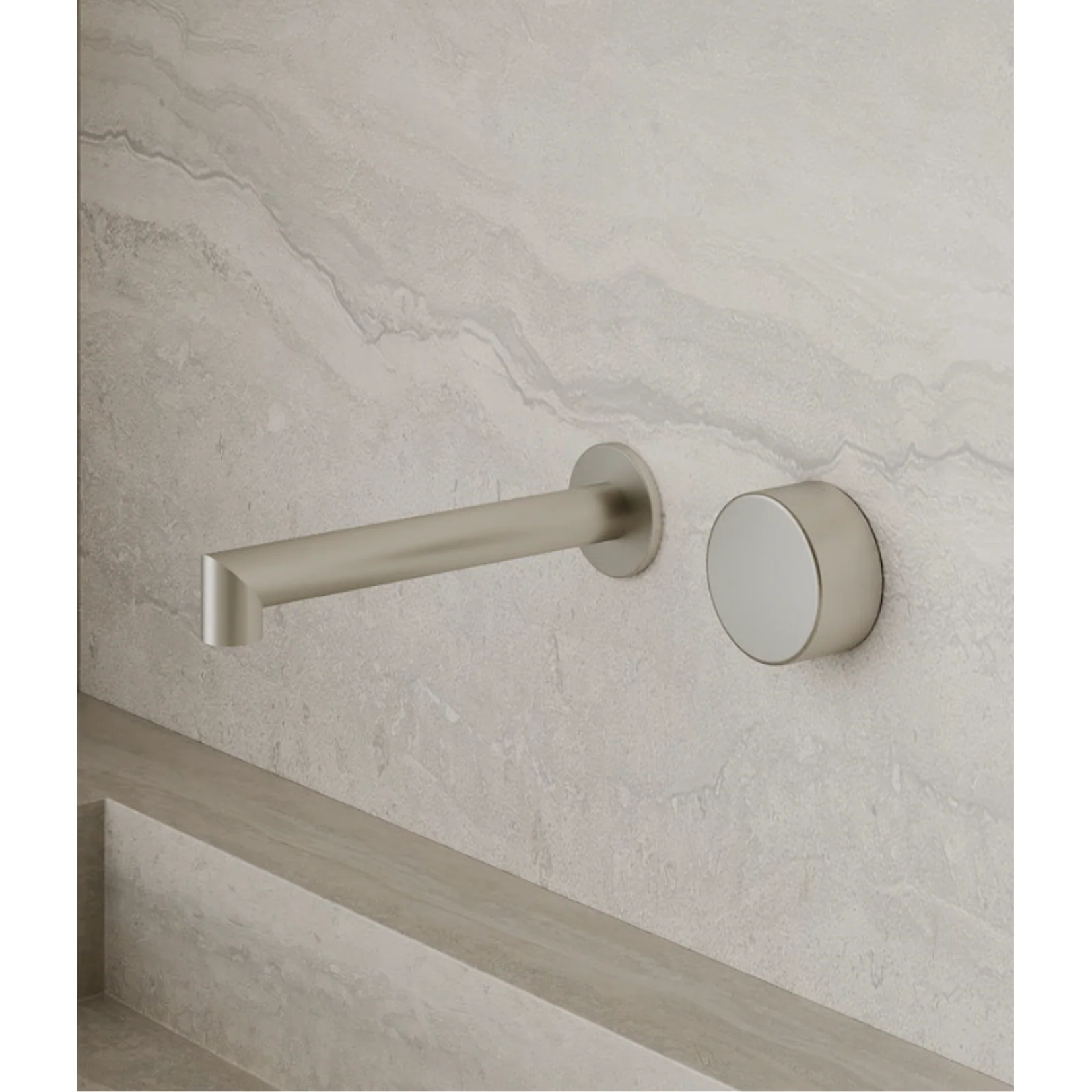 ELEMENTO BATH | SQUARE WALL-MOUNTED FAUCET | $810.00 - $930.00 - Image 1