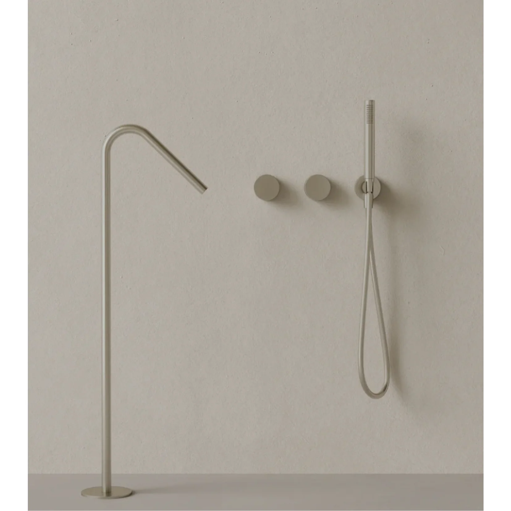 ELEMENTO BATH | ANGLED FLOOR MOUNTED BATHTUB FILLER | $2,270.55 - Image 1