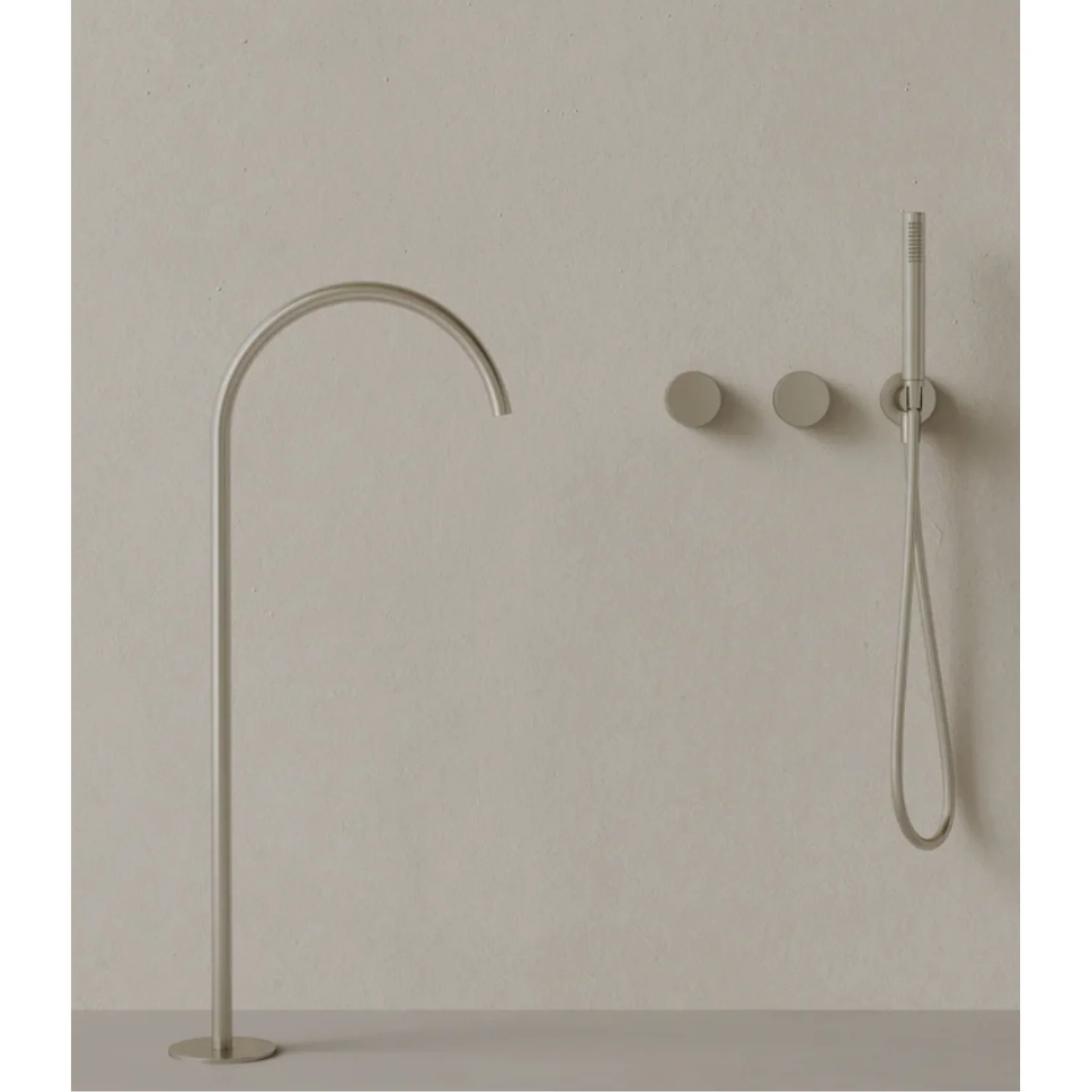 ELEMENTO BATH | ARC FLOOR-MOUNTED BATHTUB FILLER | $2,270.55 - Image 1