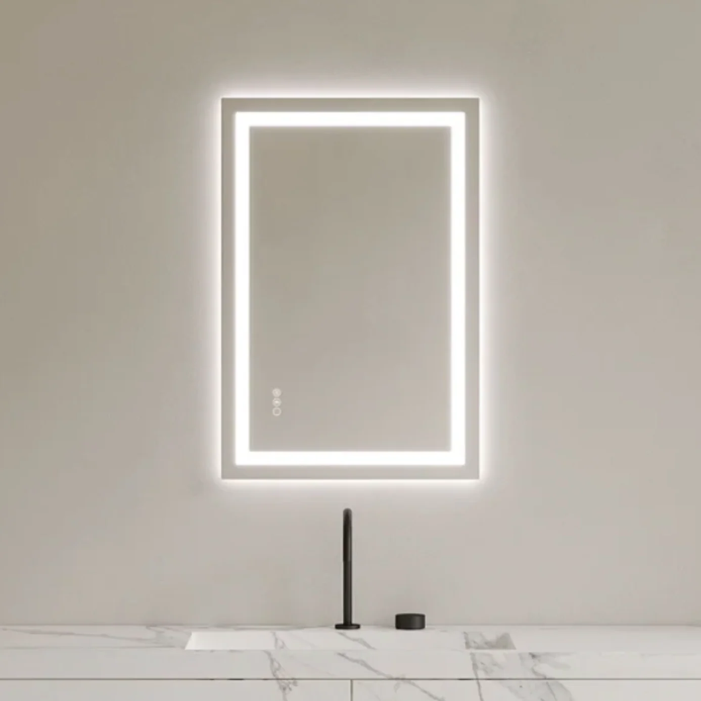 ELEMENTO BATH | 24" x 36" RECTANGULAR LED MIRROR | $254.00 - Image 1