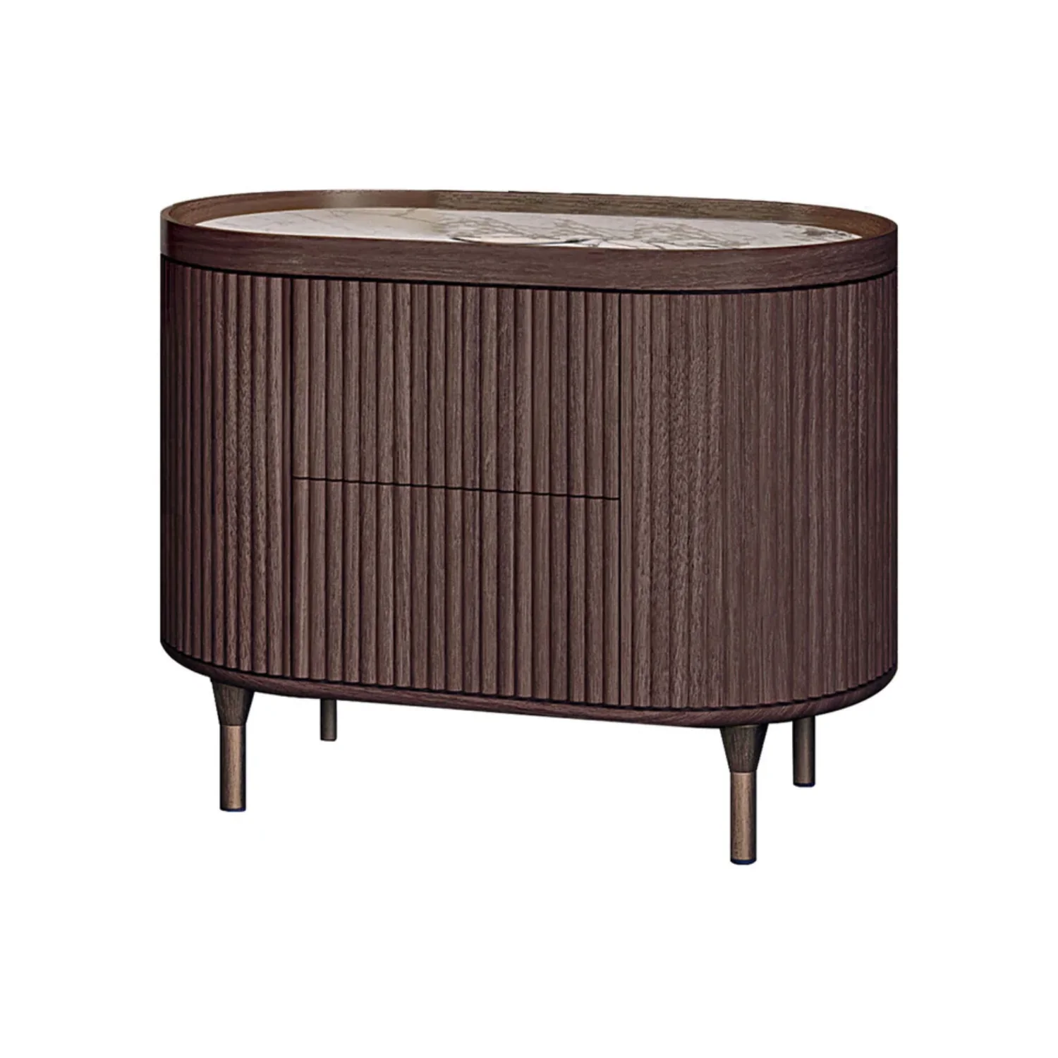 BAMAX | WALNUT NIGHTSTAND | $4,500.00 - Image 1