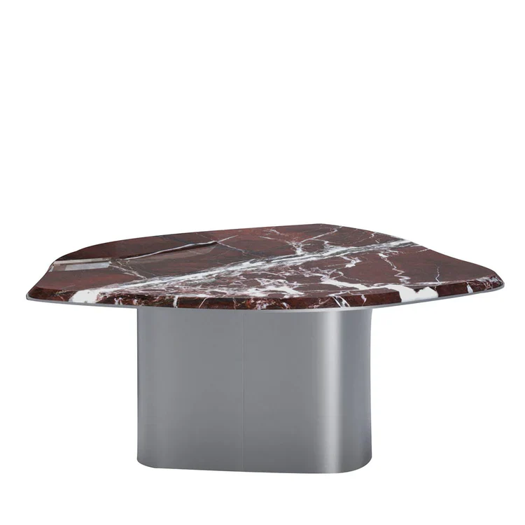 SECOLO | FRAGMENT RED LEVANTO MARBLE COFFEE TABLE | $9,850 - Image 1