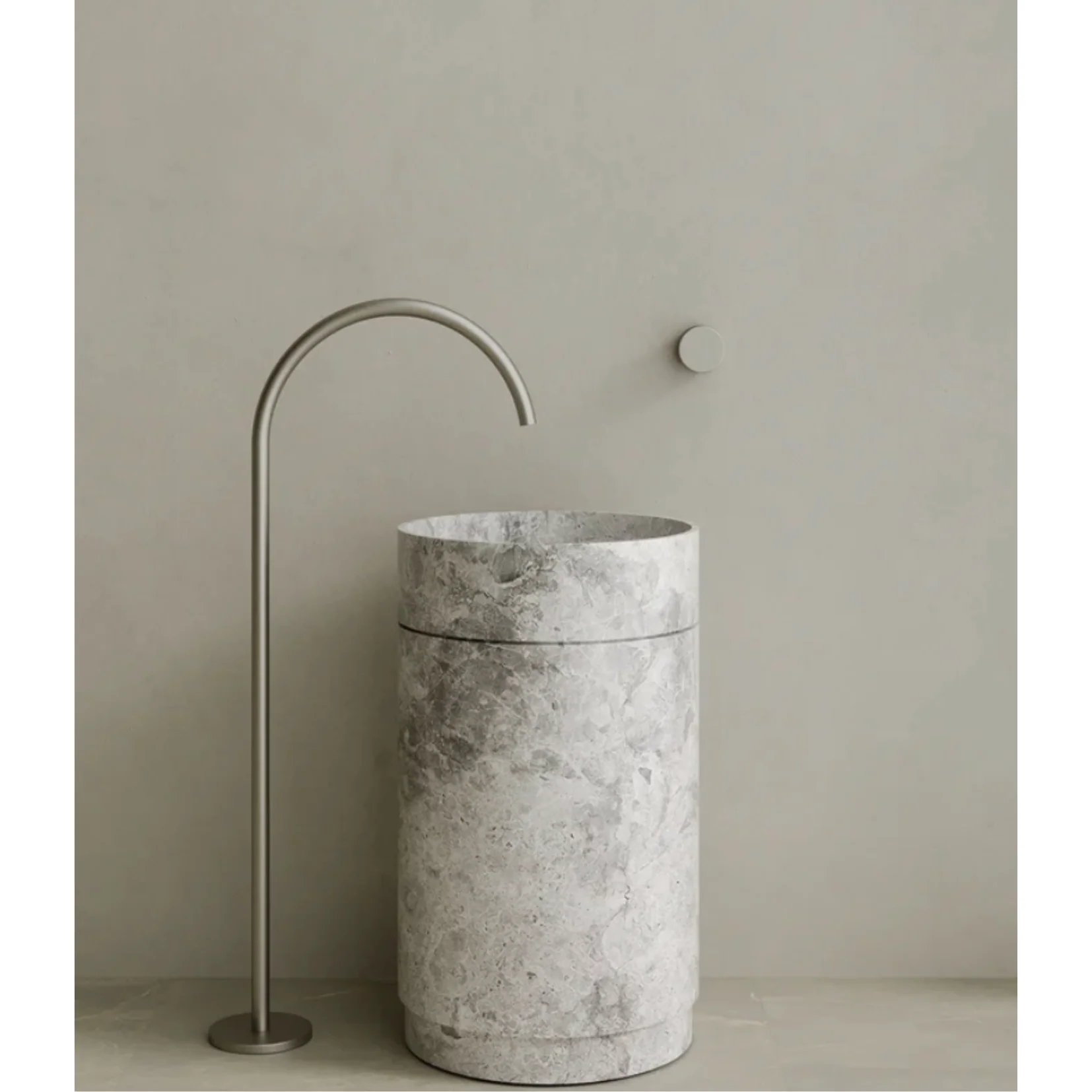 ELEMENTO BATH | ROTUNDI STONE PEDESTAL SINK | ,348.75 – ,945.00
