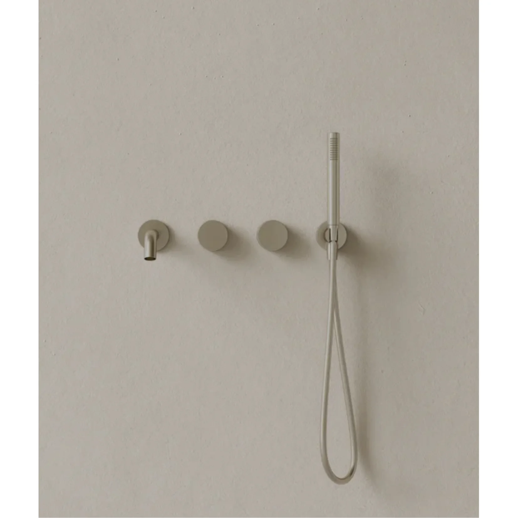 ELEMENTO BATH | MODERN CURVED SPOUT WALL-MOUNTED BATHTUB FILLER | $2,157.03 - Image 1