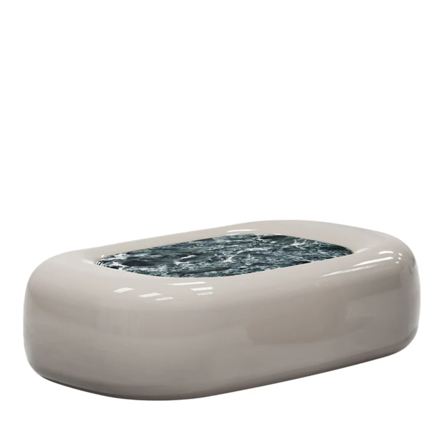 SECOLO | ERWIN VERDE ALPI MARBLE COFFEE TABLE | $9,270 - Image 1