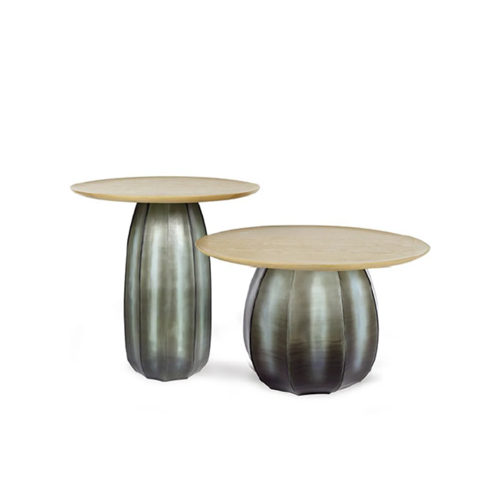 GUAXS KOONAM SIDE TABLE In Indigo/Smokegrey - $4,110.00 - $4,485.00 - Image 1