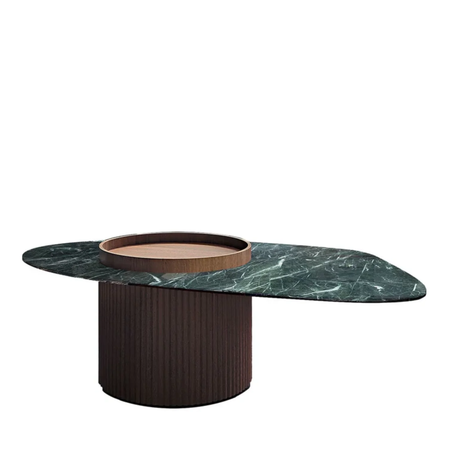 BAMAX | ST. DENIS SHINY EARTHENWARE COFFEE TABLE | $4,680.00 - Image 1