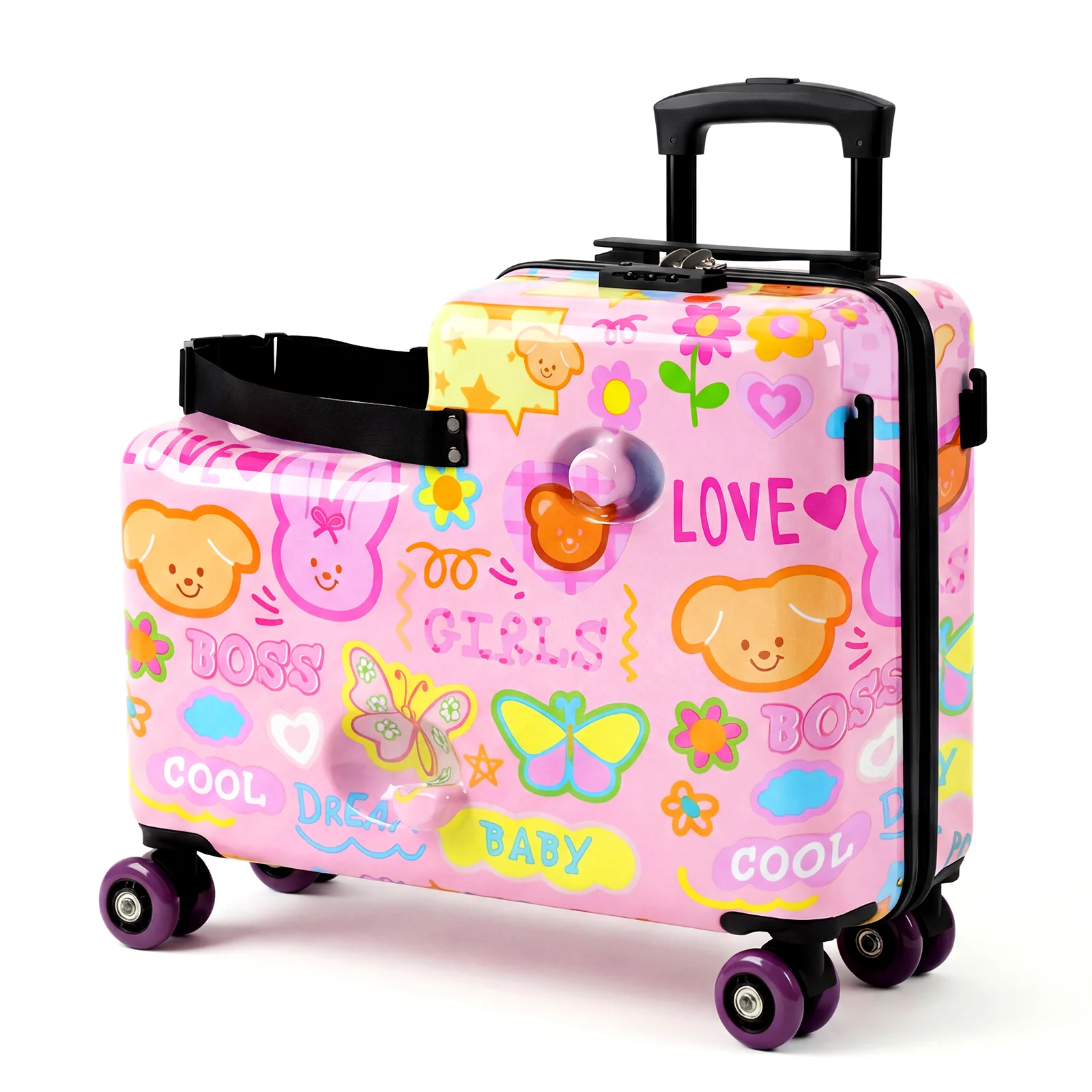 Advwin Toddler Ride-On Suitcase 20″ Carry-On