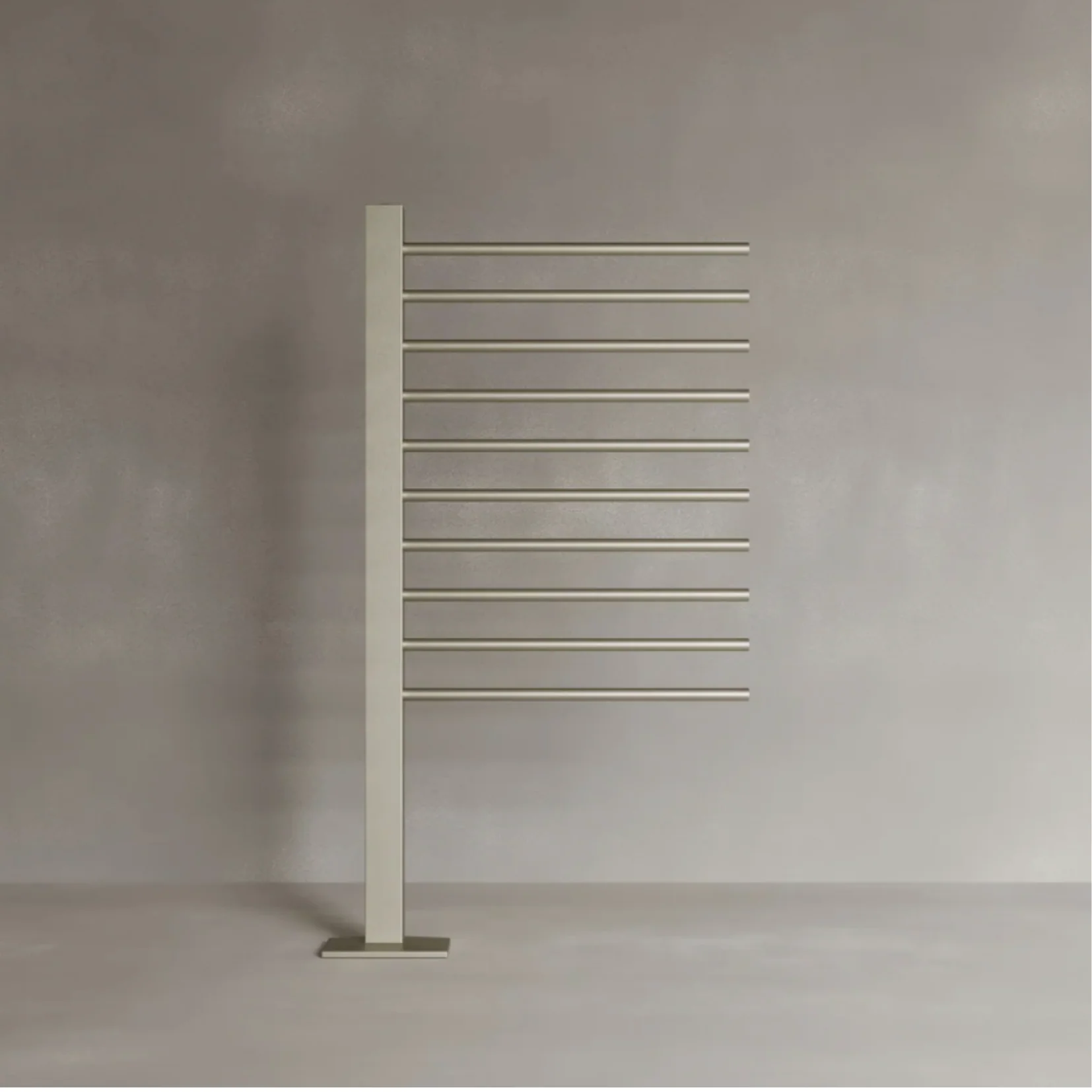 ELEMENTO BATH | FLOOR MOUNTED HEATED TOWEL RACK | 1.14 – 2.27