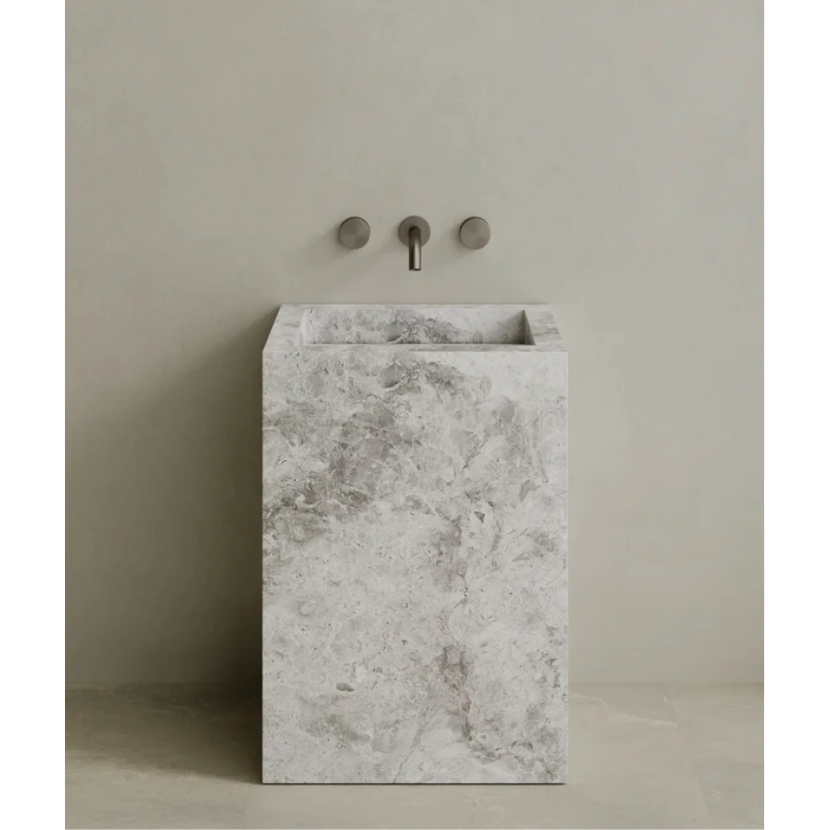 ELEMENTO BATH | QUATTRO STONE PEDESTAL SINK | ,423.20 – ,004.80