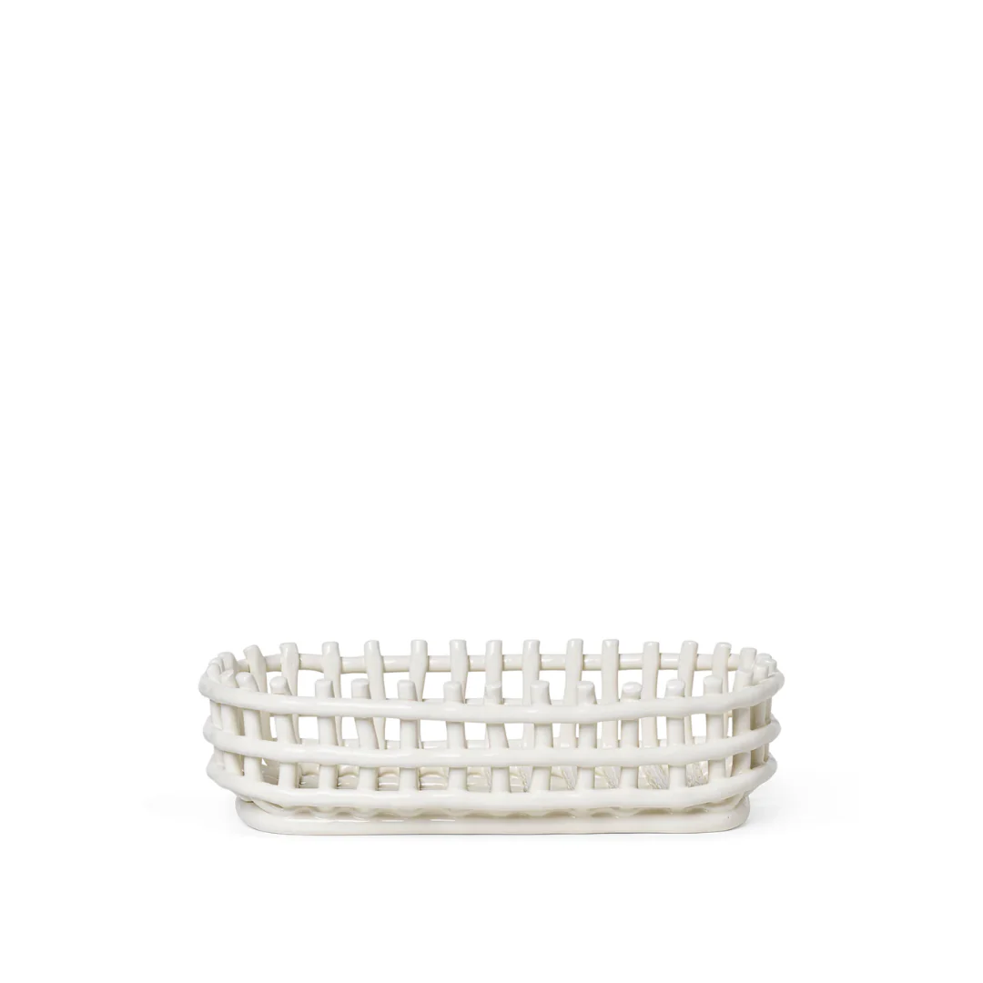 FERM LIVING | CERAMIC BASKET | .00