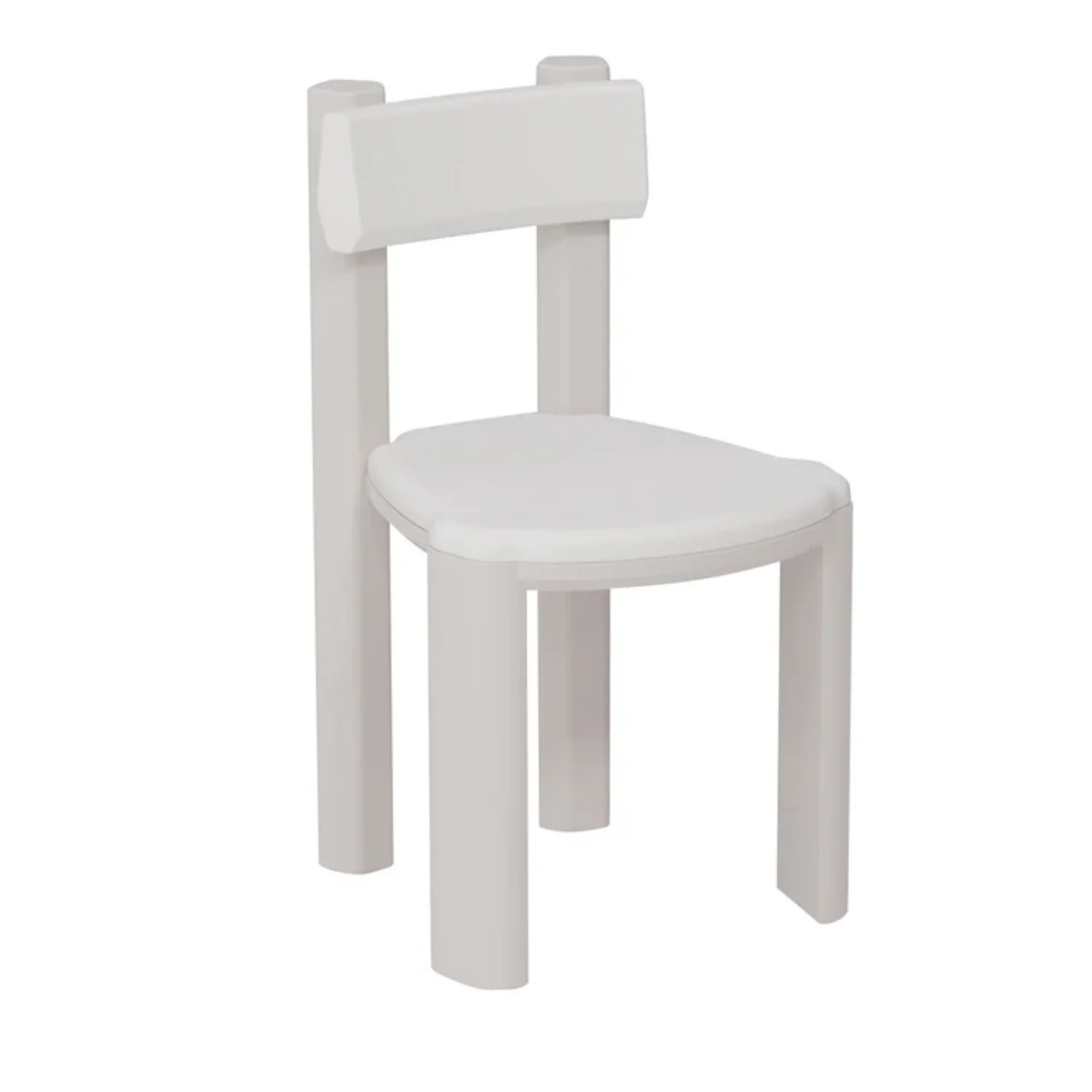 SECOLO | TAOTO WHITE LEATHER DINING CHAIR | $3,930 - Image 1