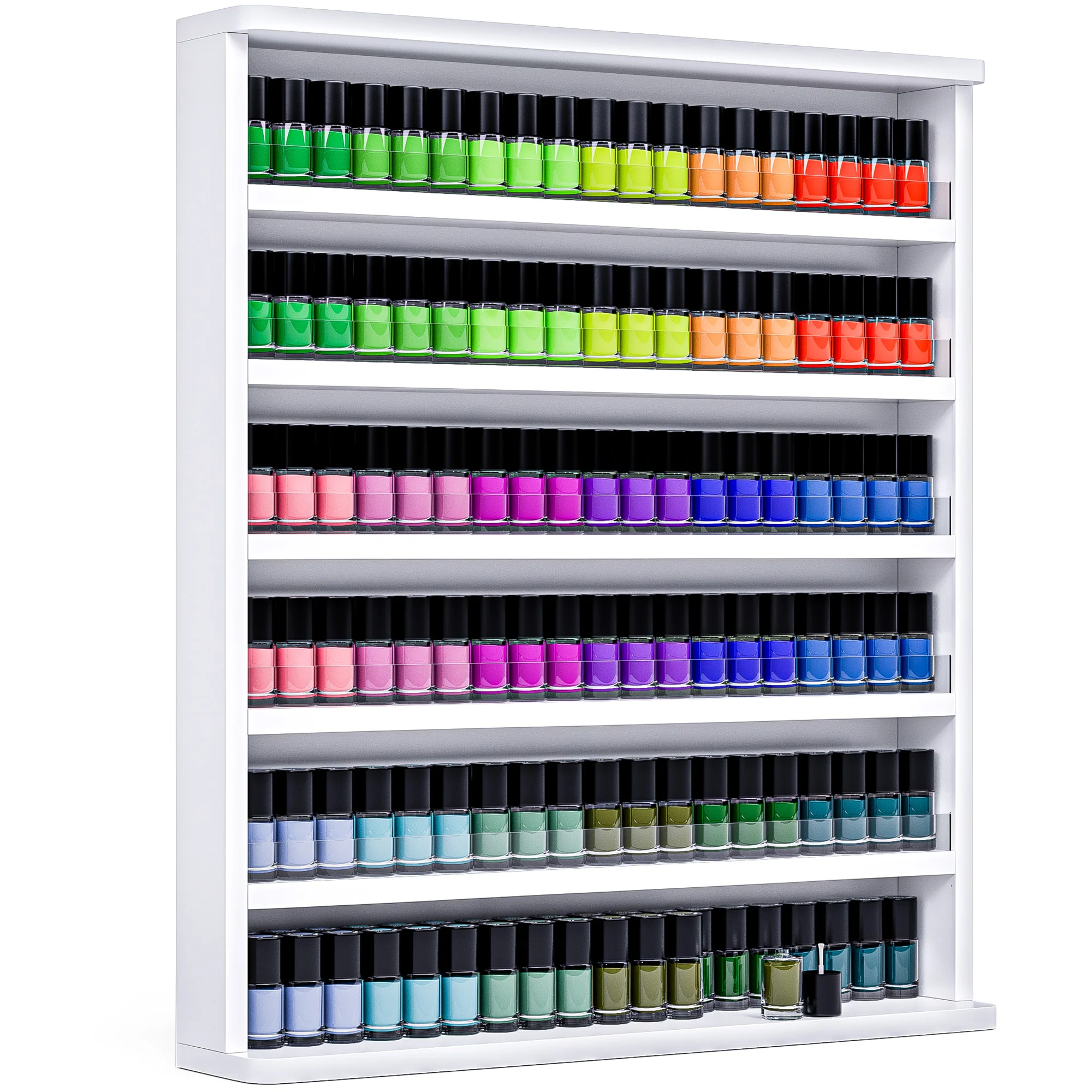 Advwin Wall Mount Nail Polish Organizer - Image 1