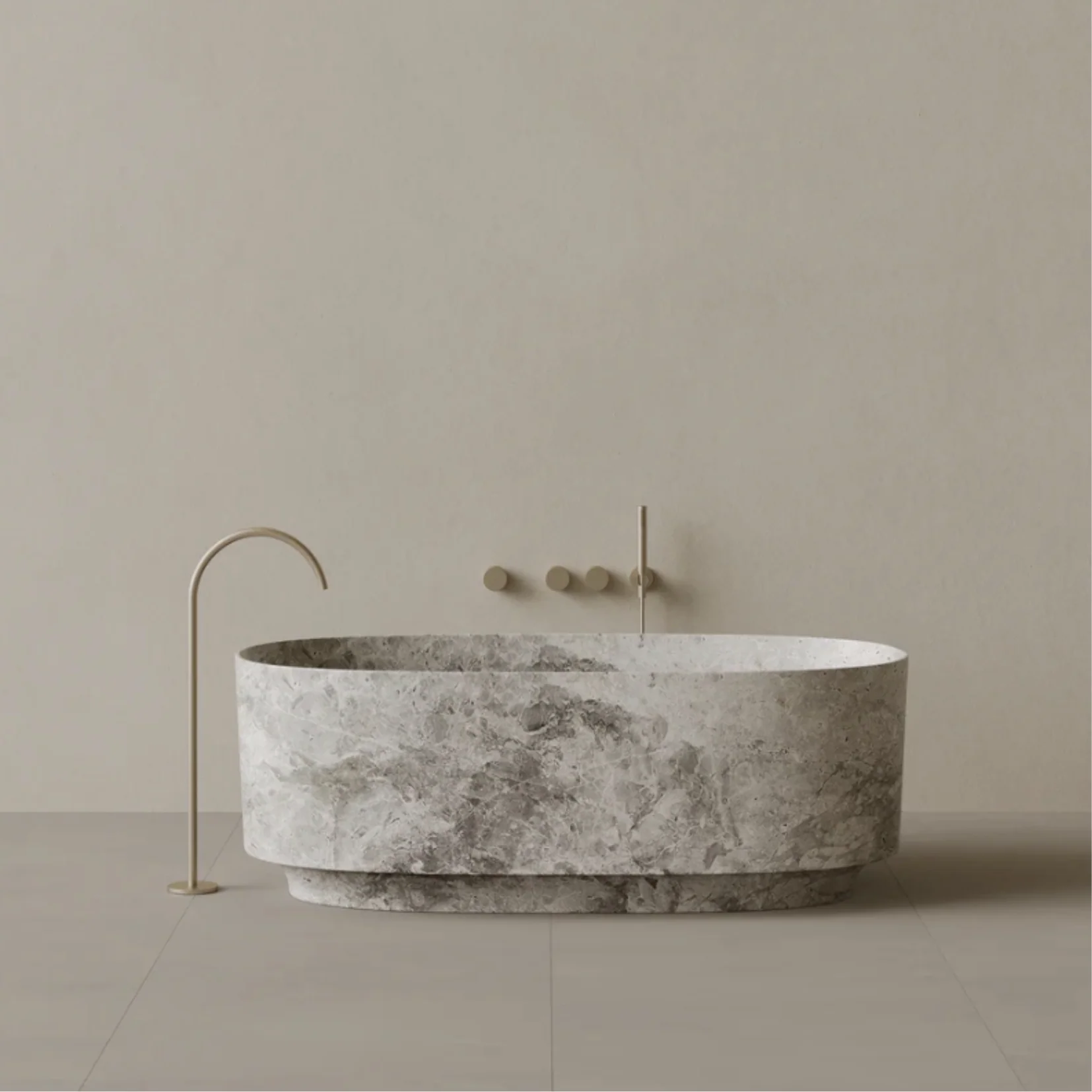 ELEMENTO BATH | 68″ x 34″ OVAL STONE BATHTUBE | ,798.00 – ,994.00