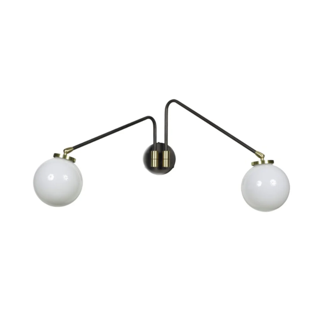 CTO LIGHTING | Array Twin Opal Wall Light | $2,875.00 - Image 1