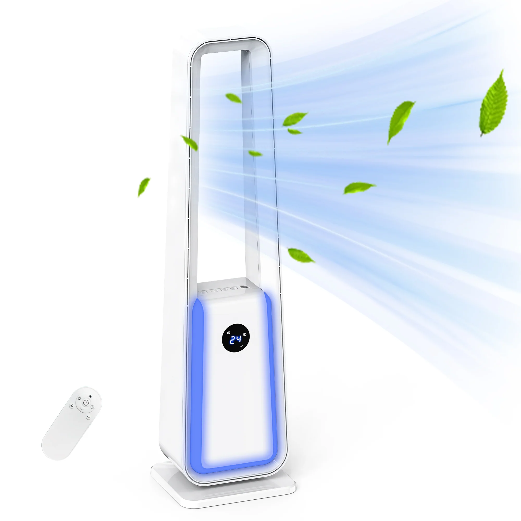 Advwin Powerful Standing Fan with Remote
