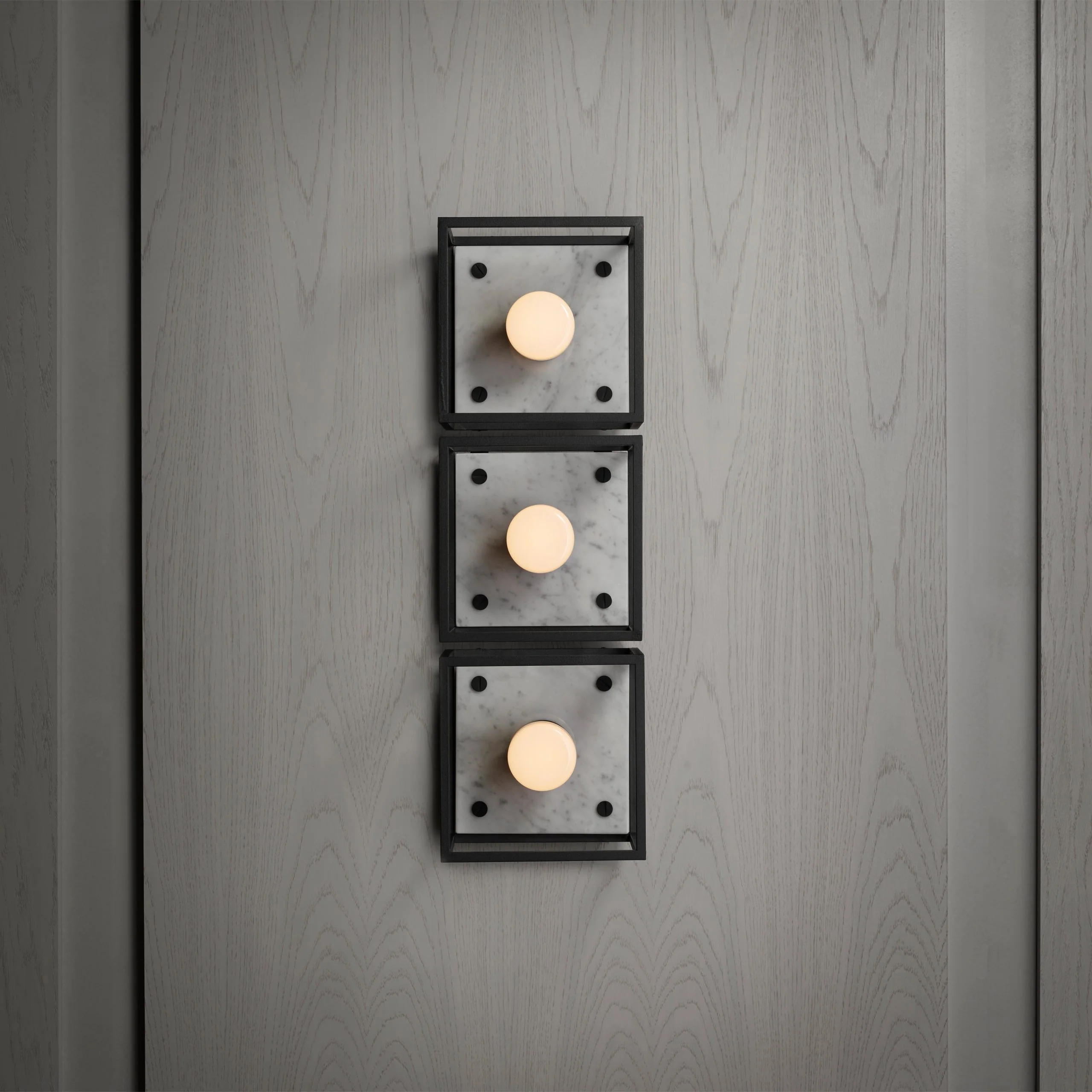BUSTER AND PUNCH | SMALL CAGE LIGHT WHITE MARBLE - $627 - Image 3