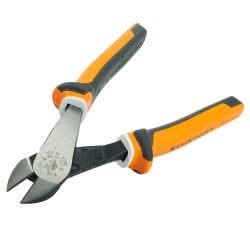 Klein Tools 200048EINS Diagonal Cutting Pliers, Insulated, Angled Head, 8-Inch - Image 2