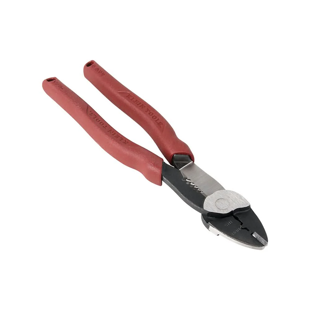 Klein Tools 2005N Forged Steel Wire Crimper, Cutter, Stripper - Image 2