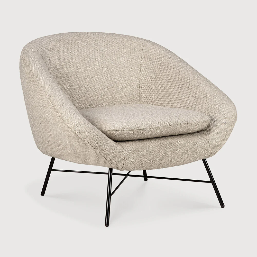 ETHNICRAFT BARROW LOUNGE CHAIR – OFF WHITE | ,649.00