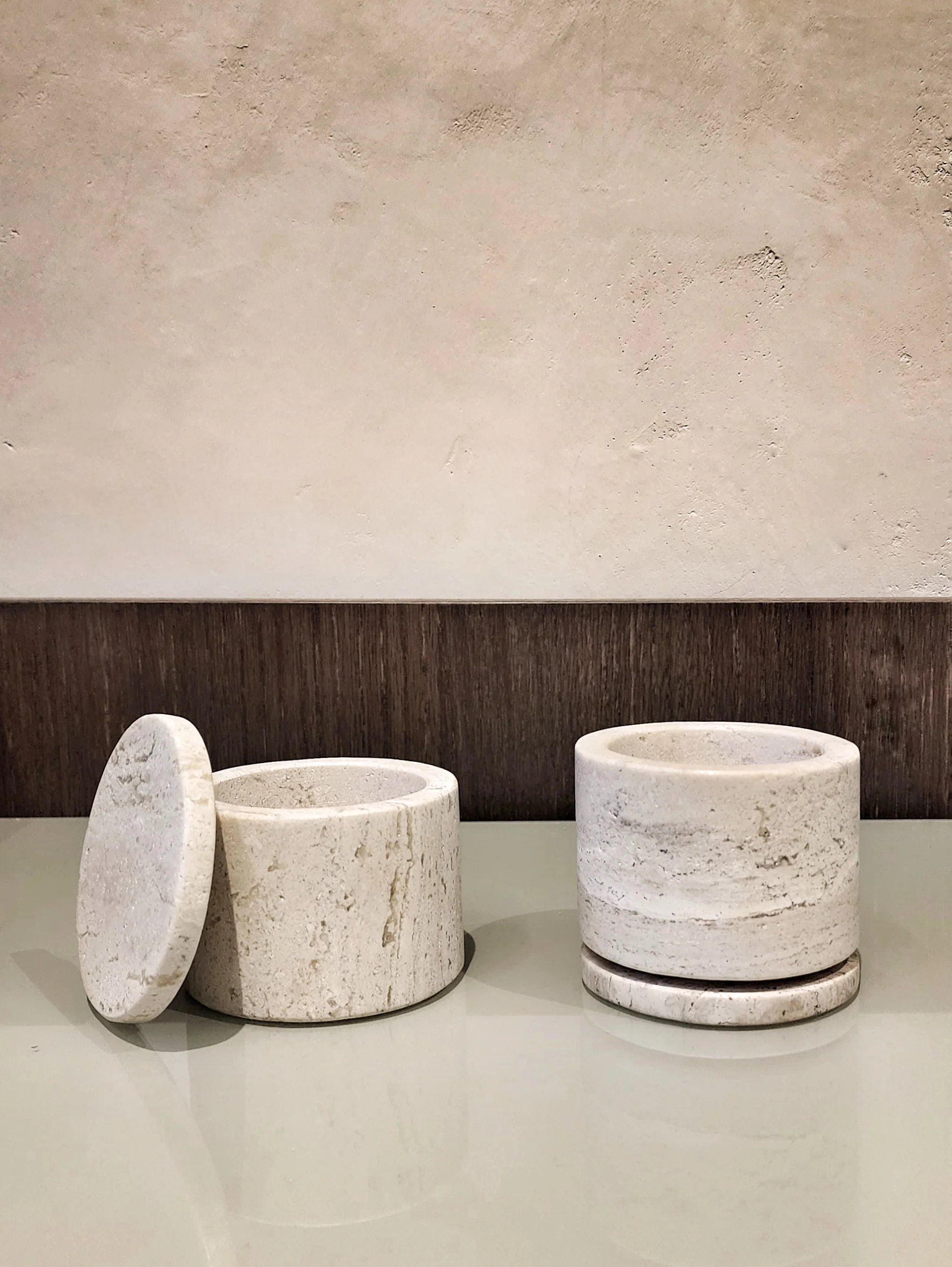 Travertine Canister - $120.00 - Image 2