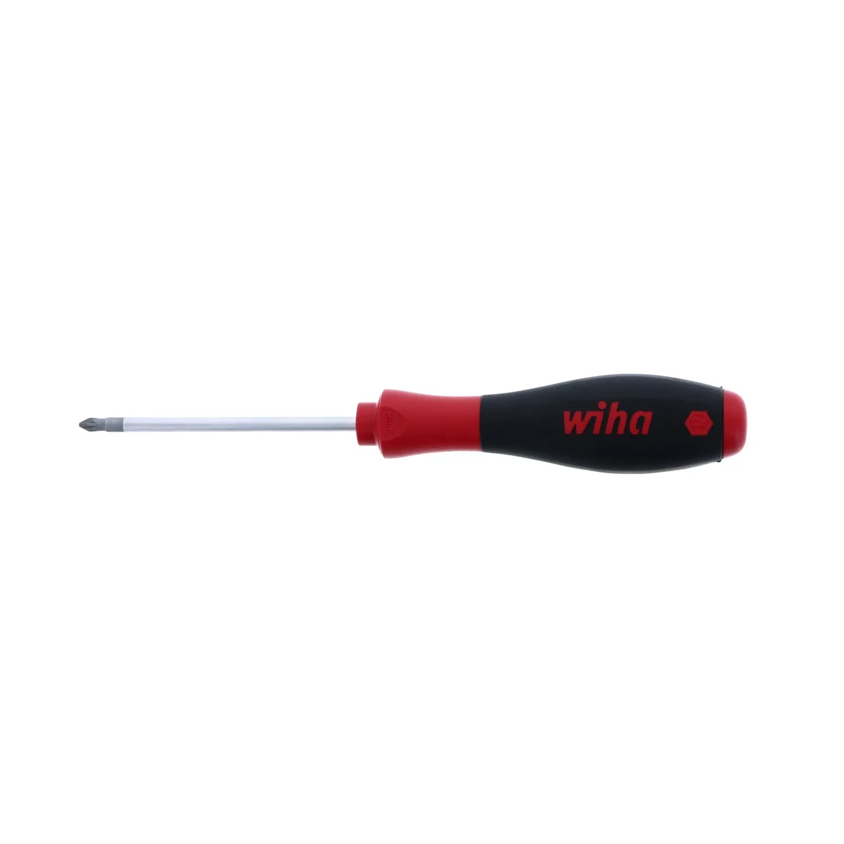 Wiha SoftFinish Pozidriv #1 x 80 mm Screwdriver with Cushion Grip Handle (31310) - Image 1