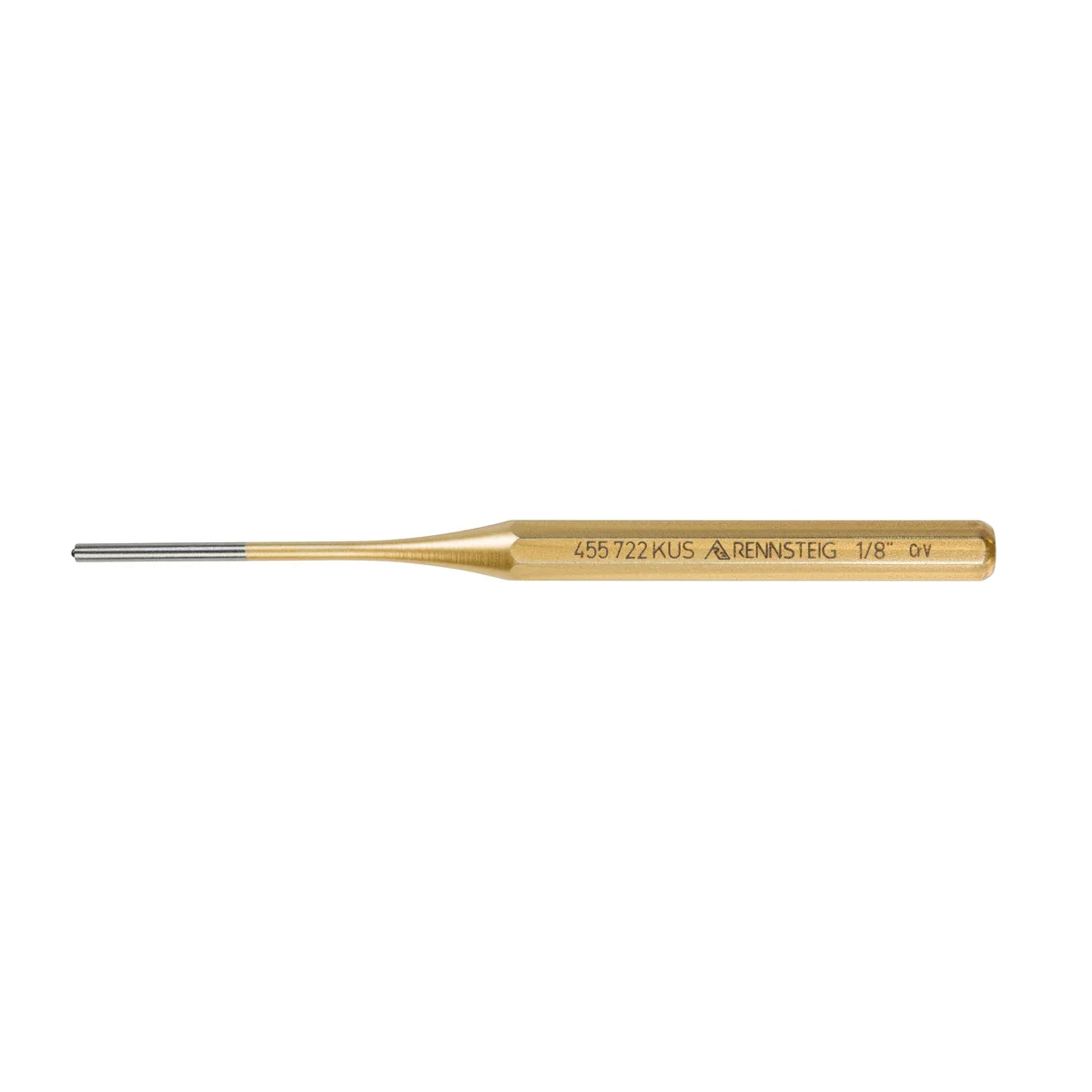 Knipex 1/8-in. x 6-in. Roll Pin Punch Hand Tool with Polished Tip (9R 455 722 KUS) - Image 1