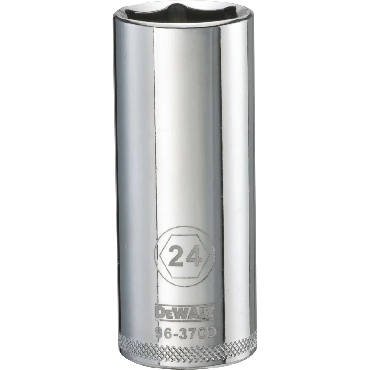 DEWALT 1/2-in. Drive 24 mm Deep 6-Point Socket with DirectTorque Technology (DWMT96370OSP)