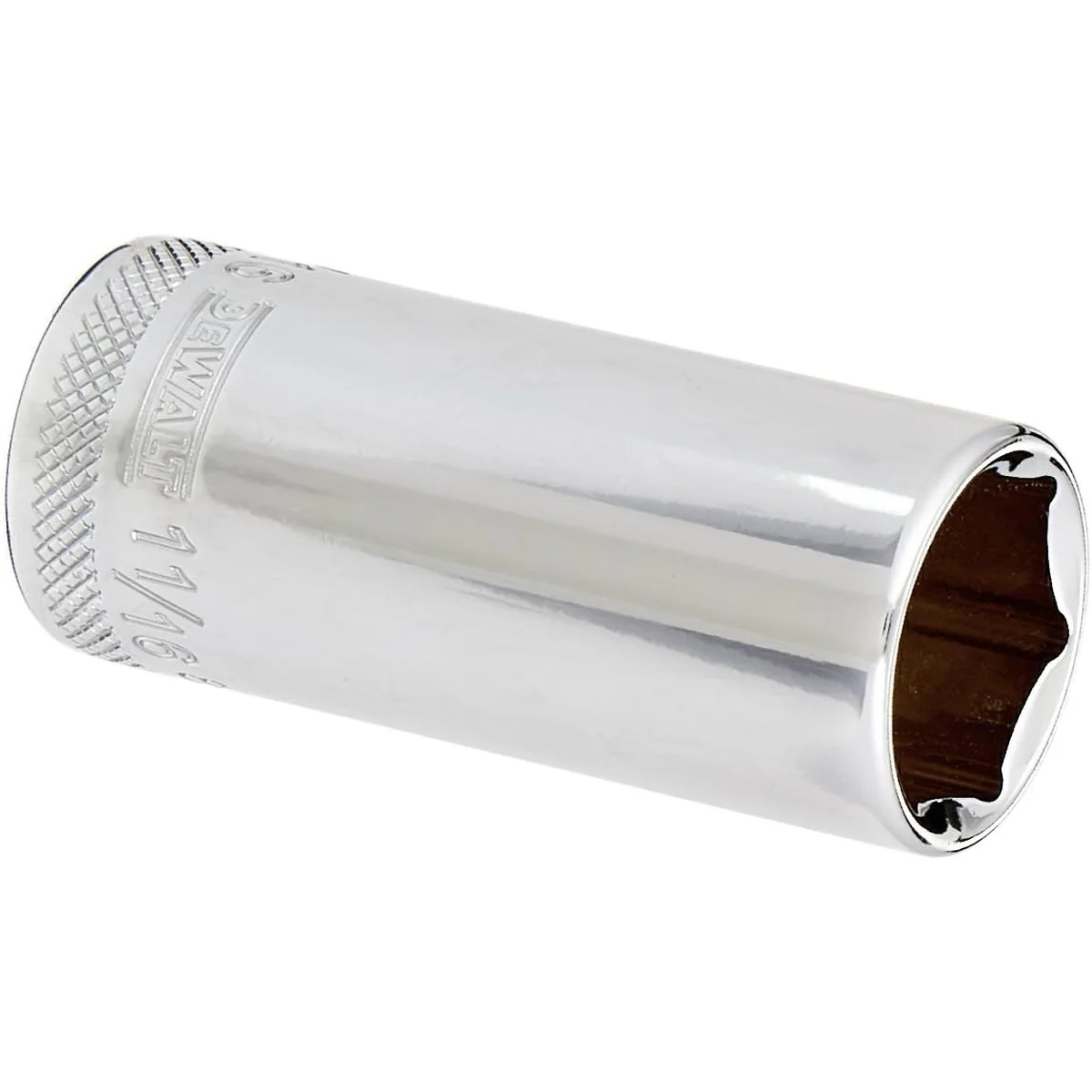 DEWALT 3/8-in. Drive 11/16-in. 6-Point Deep Socket SAE (DWMT88990OSP) - Image 1