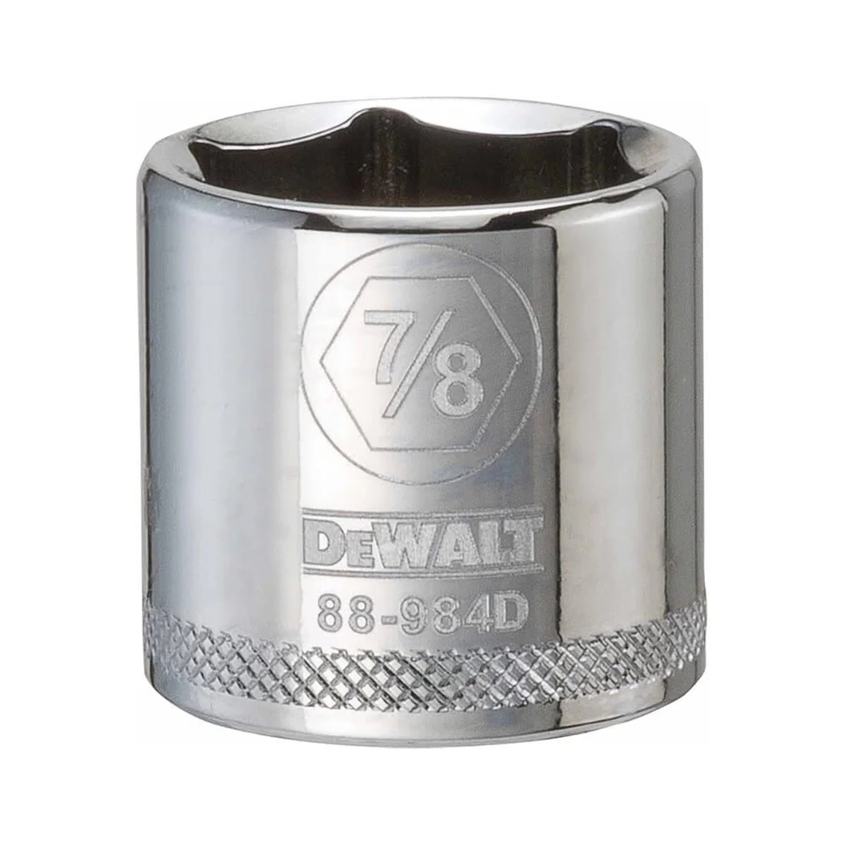 DEWALT 7/8 in. 3/8 in. Drive 6-Point Deep Impact Socket, SAE (DWMT88984OSP) - Image 1