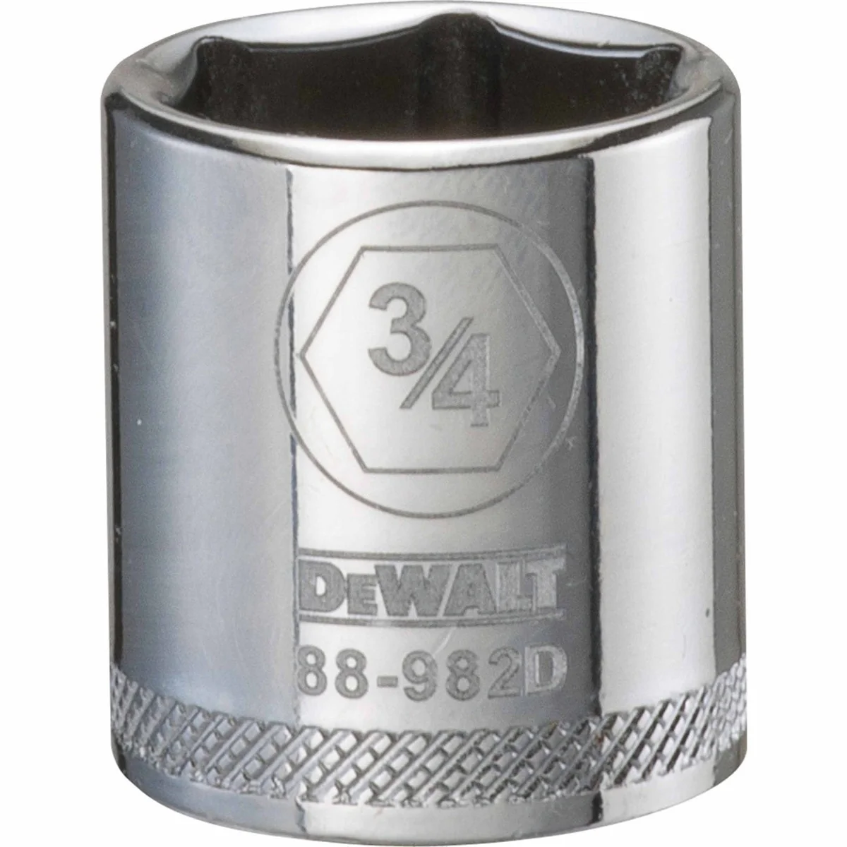 DEWALT 3/8 in. Drive 3/4 in. 6-Point SAE Socket, 1-Piece (DWMT88982OSP) - Image 1