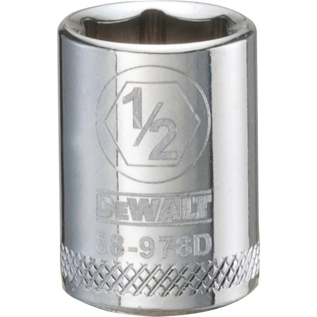 DEWALT 3/8 in. Drive 1/2 in. 6-Point SAE Socket, Standard/Impact (DWMT88978OSP) - Image 1