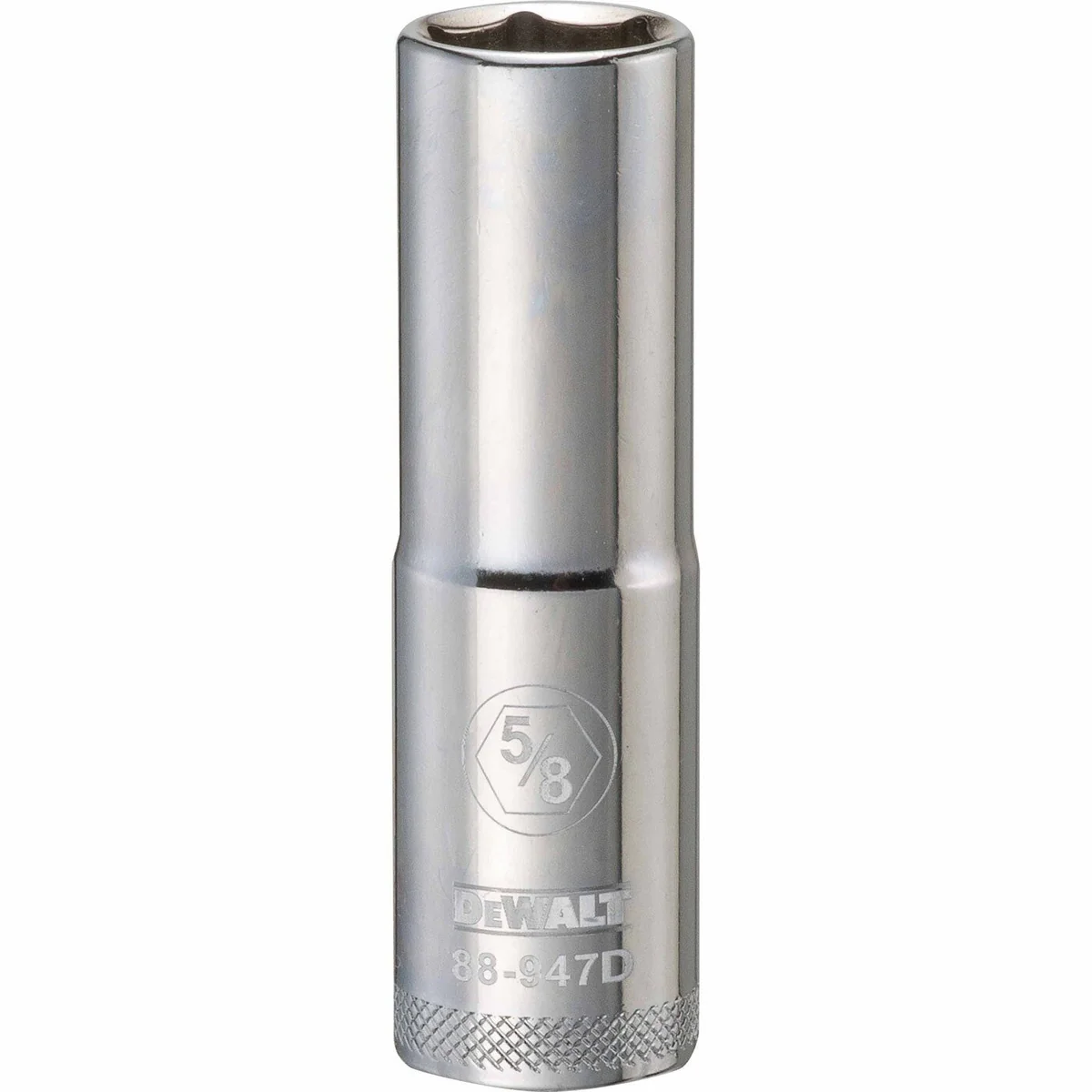 DEWALT 1/2-in. Drive 5/8-in. 6-Point Deep Socket, SAE (DWMT88947OSP) - Image 1