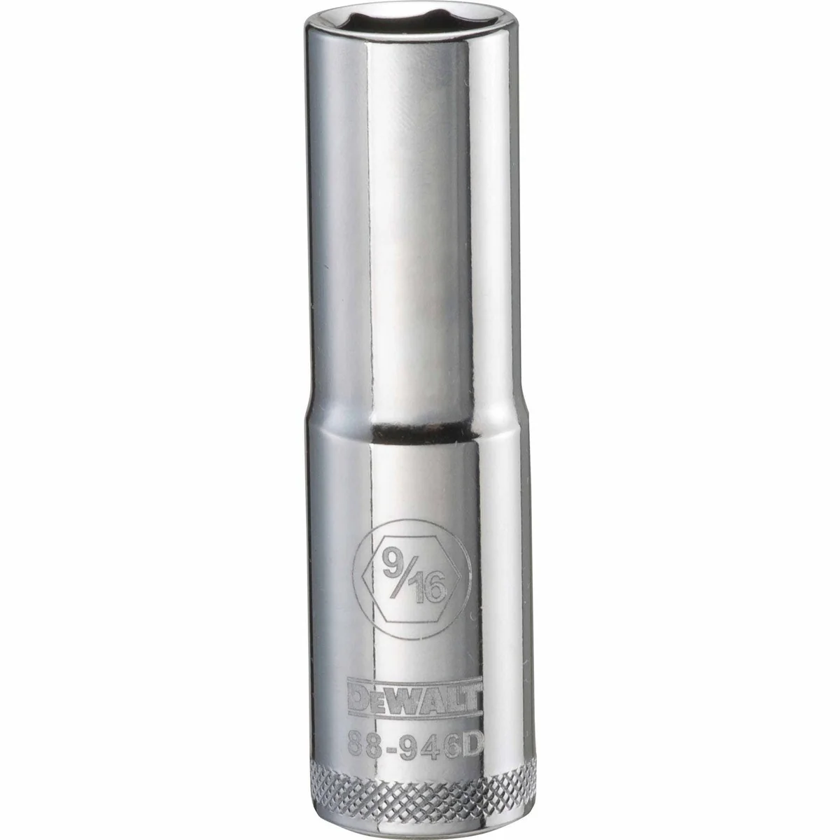 DEWALT 1/2-in. Drive 9/16-in. 6-Point Deep Socket, SAE (DWMT88946OSP) - Image 1