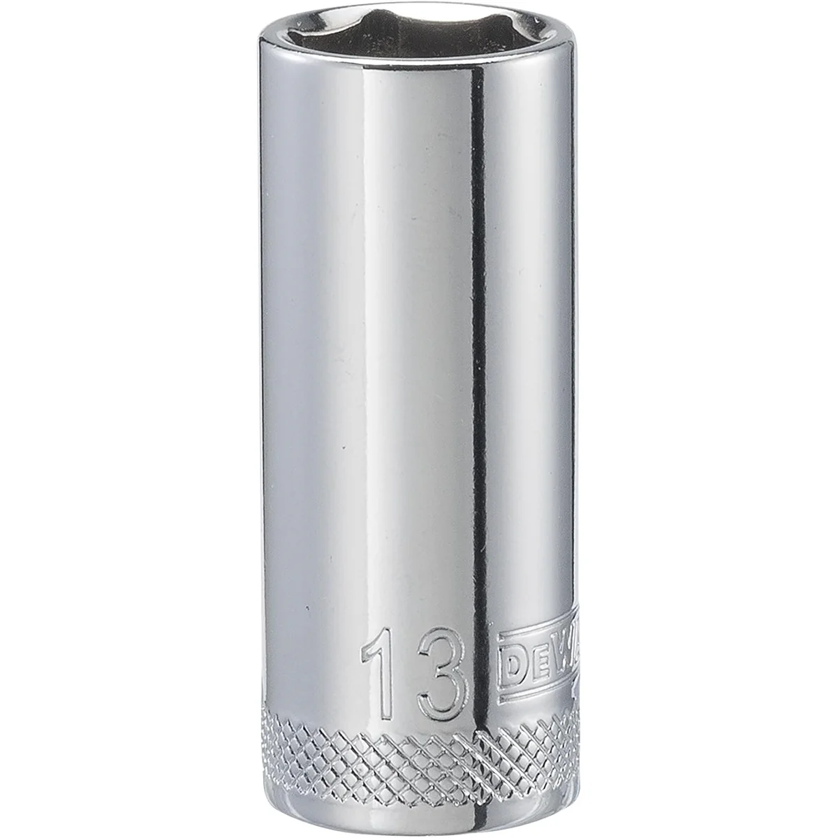 DEWALT 3/8-in. Drive 13 mm 6-Point Deep Socket with Chrome Finish (DWMT86325OSP) - Image 1