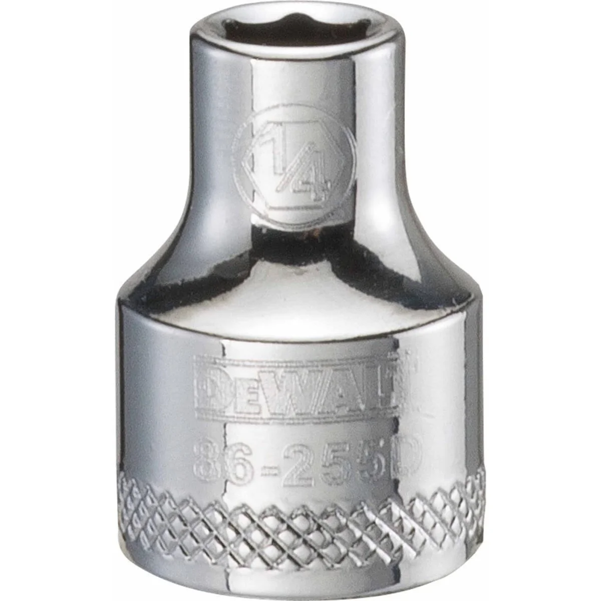 DEWALT 3/8-in. Drive 1/4-in. 6-Point Metric Socket with DirectTorque Technology (DWMT86255OSP) - Image 1