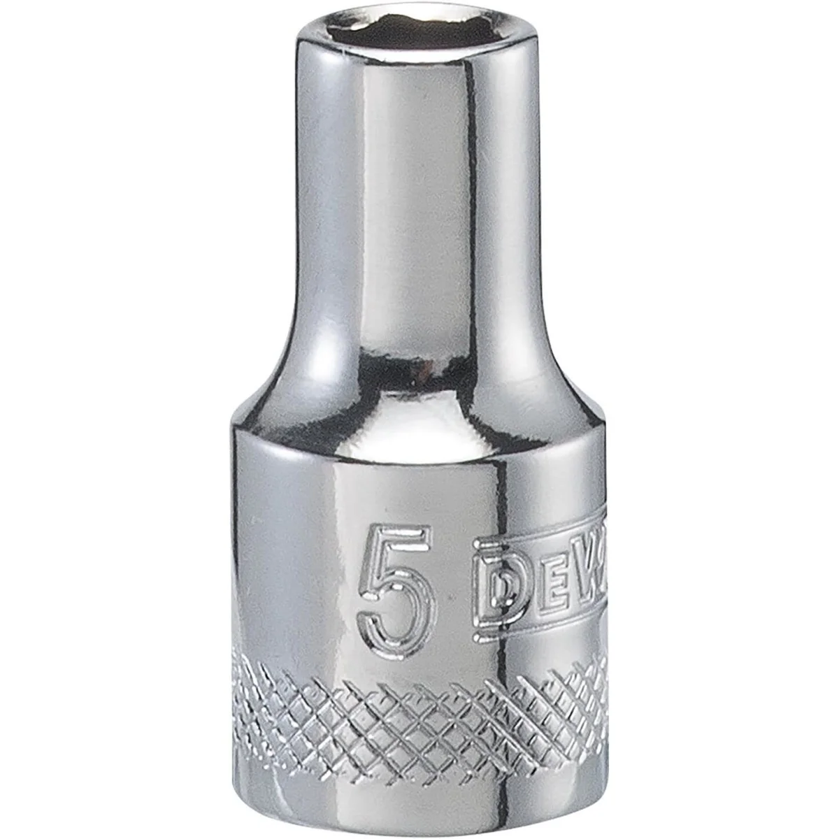 DEWALT 5 mm 1/4-in. Drive 6-Point Deep Metric Socket with DirectTorque Technology (DWMT86102OSP) - Image 1