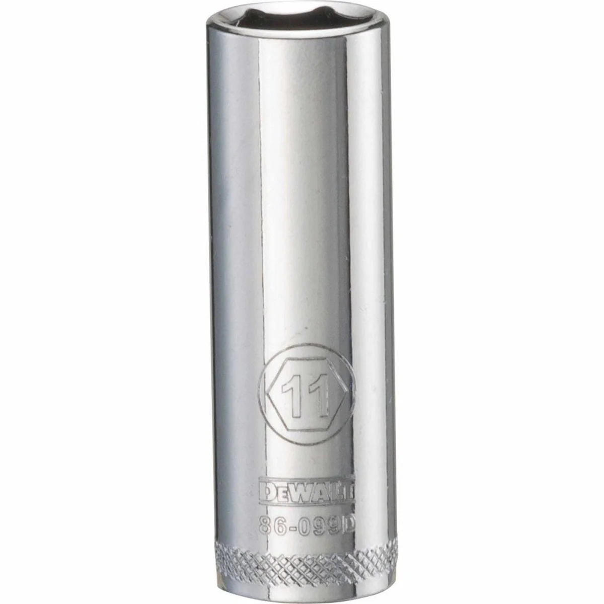 DEWALT 11 mm 1/4-in. Drive 6-Point Metric Deep Socket (DWMT86099OSP) - Image 1