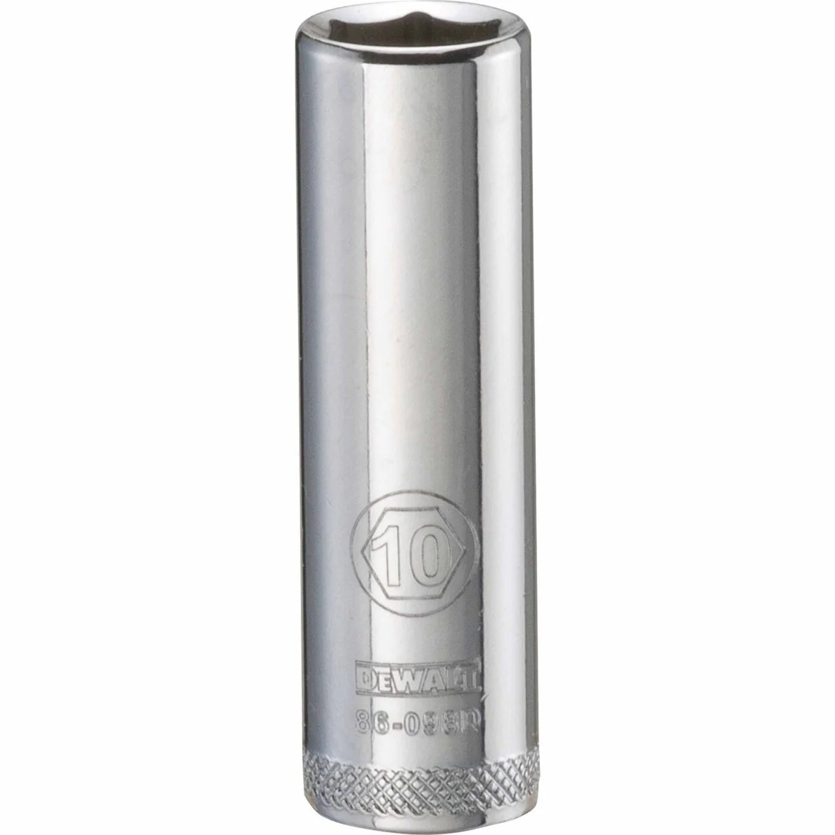 DEWALT 1/4 in. Drive 10 mm 6-Point Deep Socket for Mechanics (DWMT86098OSP) - Image 1