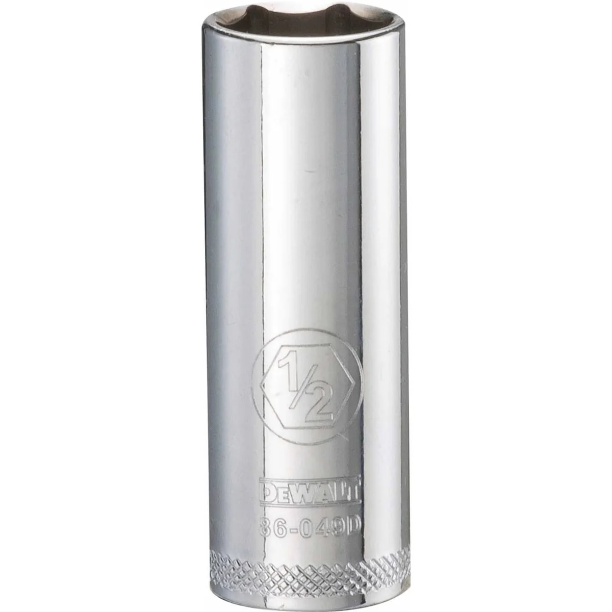 DEWALT 1/2-in. 1/4-in. Drive 6-Point Deep Socket with DirectTorque Technology (DWMT86049OSP) - Image 1