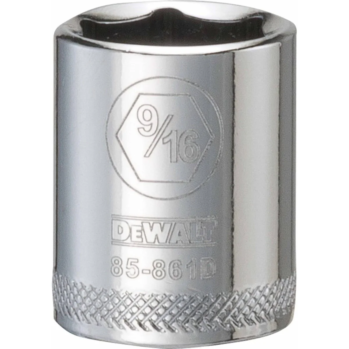 DEWALT 9/16-in. 1/4-in. Drive 6-Point Standard Socket, SAE (DWMT85861OSP) - Image 1