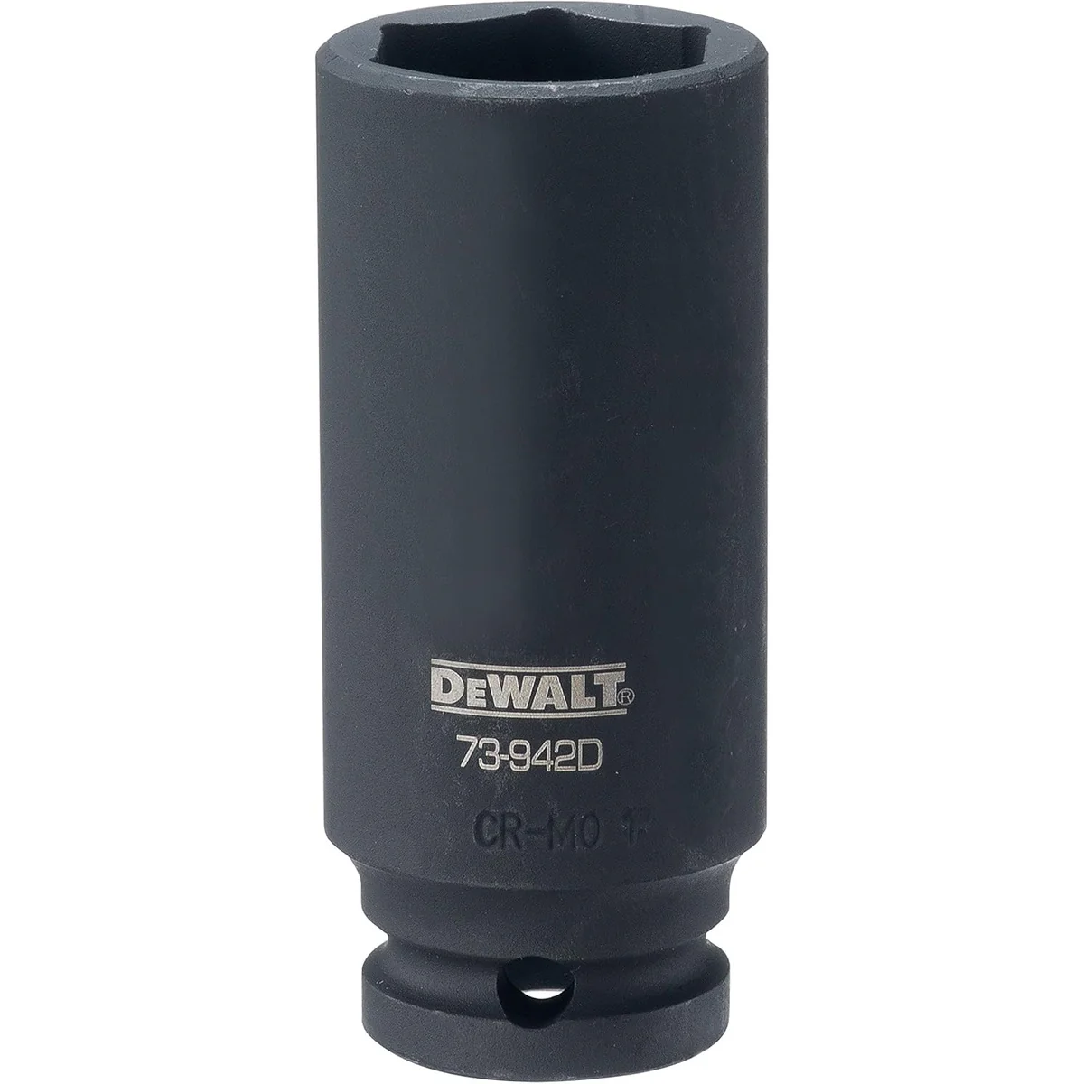 DEWALT 1/2-in. Drive 1-in. SAE 6-Point Deep Impact Socket with DirectTorque Technology (DWMT73942OSP)