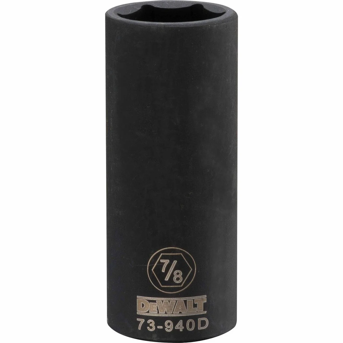 DEWALT 7/8-in. 1/2-in. Drive 6-Point Deep Impact Socket, SAE (DWMT73940OSP)