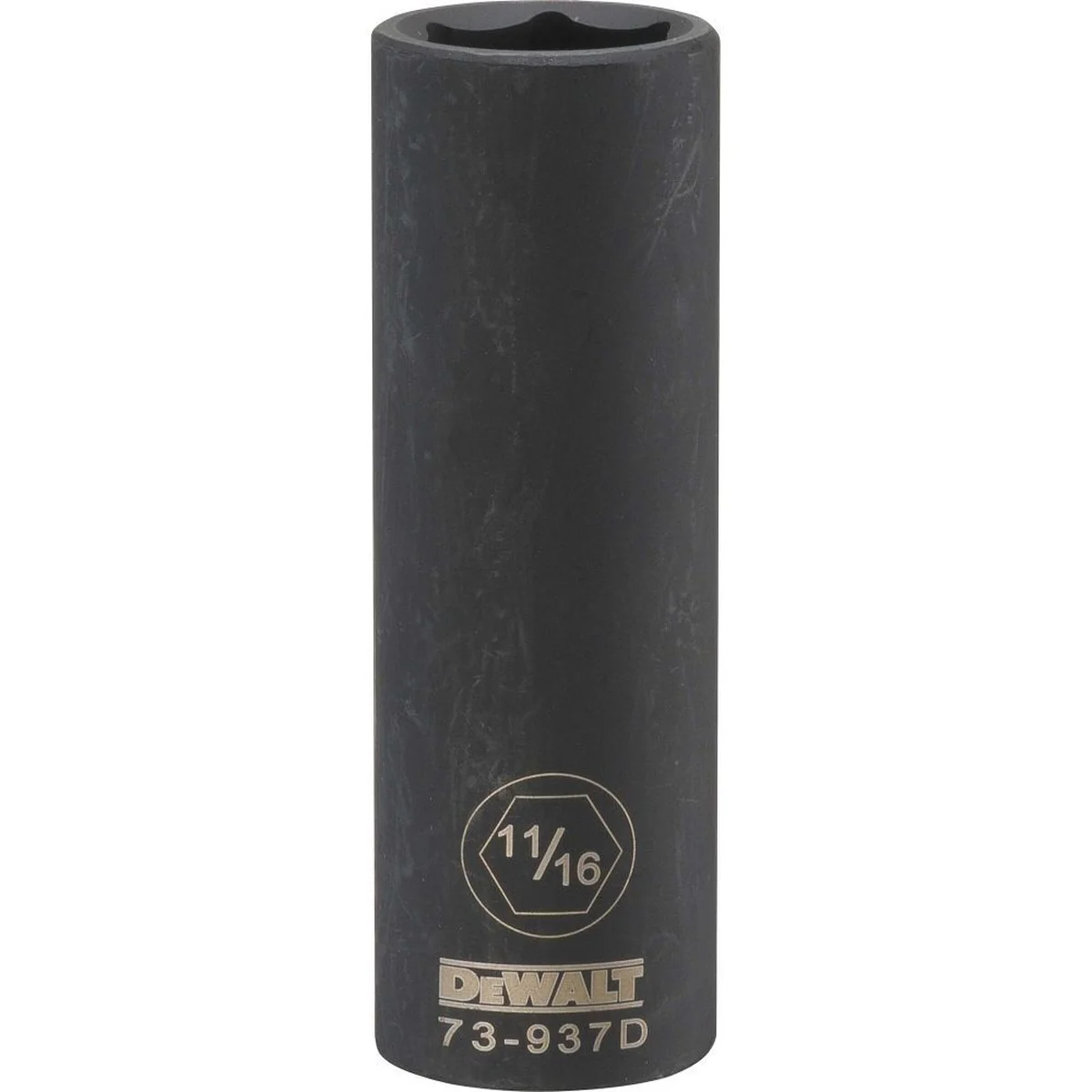 DEWALT 1/2-in. Drive 11/16-in. 6-Point Deep Impact Socket (DWMT73937OSP) - Image 1