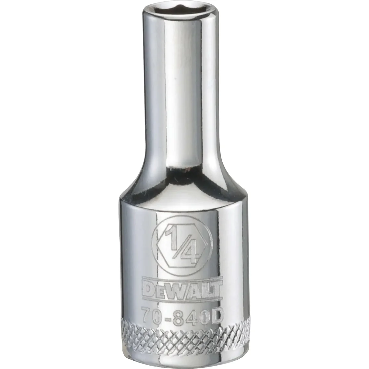 DEWALT 3/8-in. Drive 1/4-in. 6-Point Deep Socket, SAE (DWMT70840OSP)