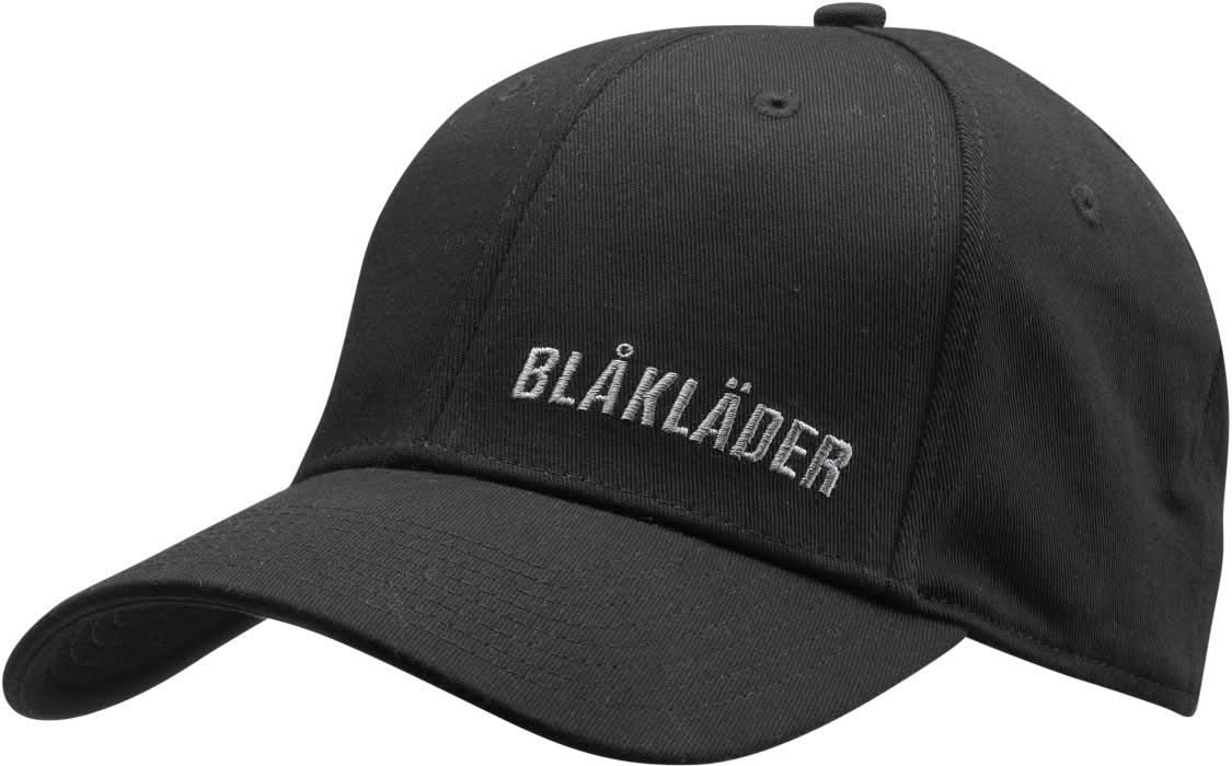 Blaklader 20581372 Flex Fit Baseball Cap, Black, S/M