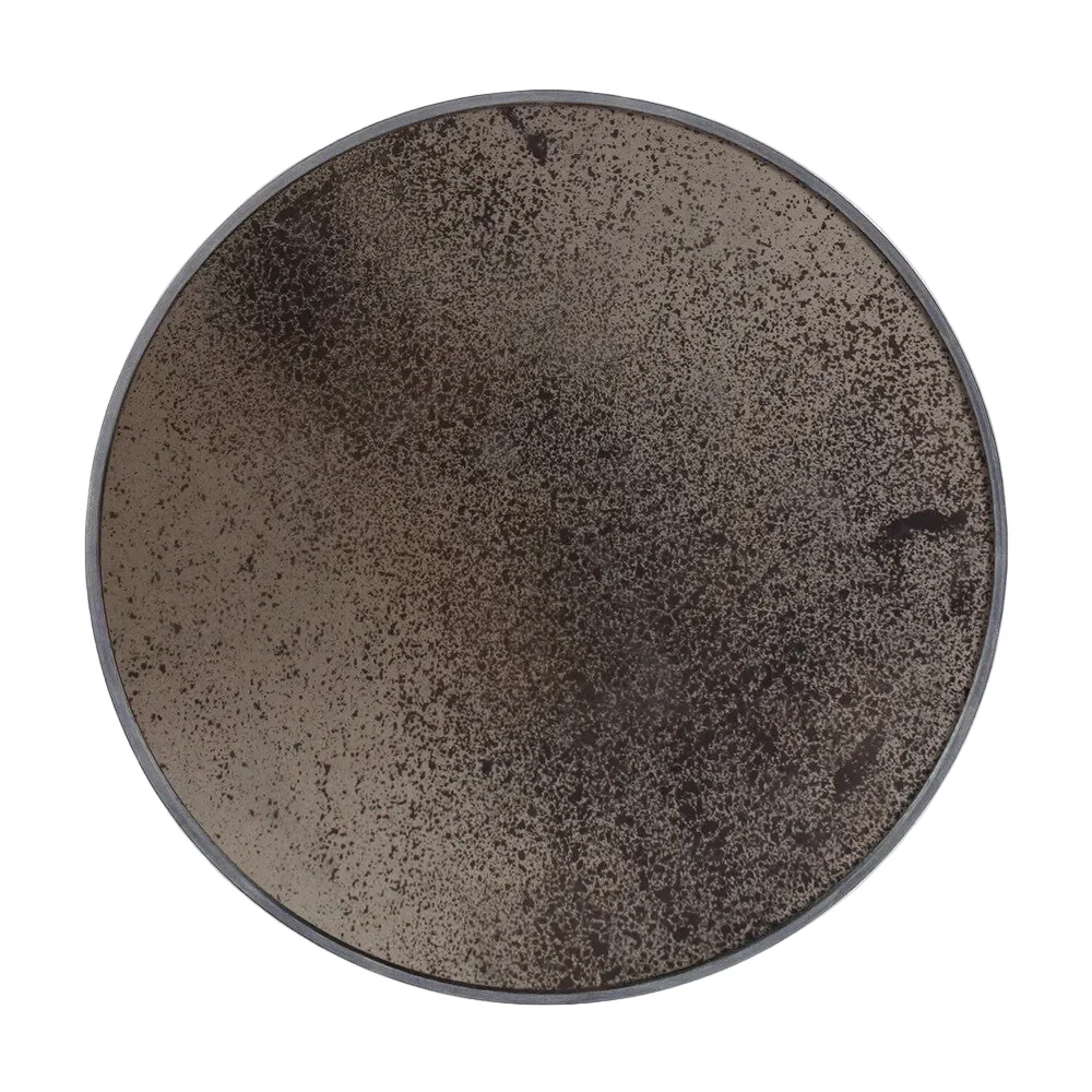ETHNICRAFT AGED ROUND WALL MIRROR – BRONZE COPPER | 9.00 – 9.00