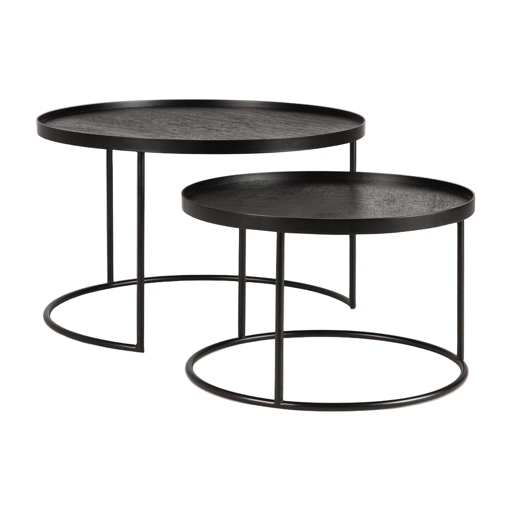 ETHNICRAFT TRAY COFFEE TABLE SET | 9.00 – 9.00