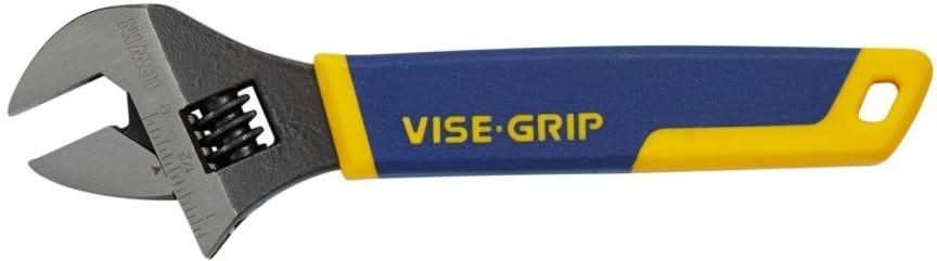Irwin 2078608 VISE-GRIP AW8 Adjustable Wrench ProTouch Grip 8-in. - Image 2